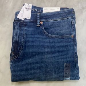 *NWT* Mens American Eagle Jeans Athletic Straight 36 waist  x 34 length